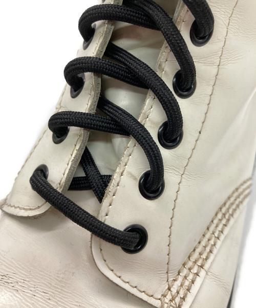 Dr.Martens（ドクターマーチン）Dr.Martens (ドクターマーチン) 8ホールブーツ ホワイト サイズ:-の古着・服飾アイテム