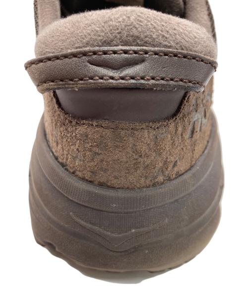 HOKA（ホカ）HOKA (ホカ) Engineered Garments (エンジニアド ガーメンツ) Bondi L ブラウン サイズ:27cmの古着・服飾アイテム