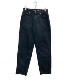 LEVI'S SILVERTAB（リーバイス）の古着「LOOSEブラックデニムパンツ」｜ブラック