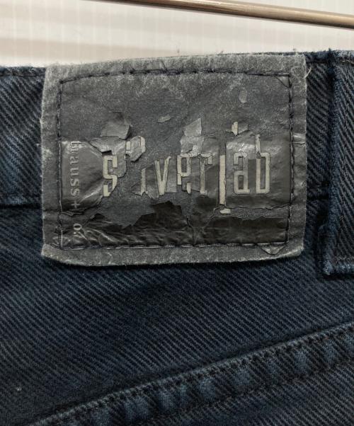 LEVI'S SILVERTAB（リーバイス）LEVI'S silvertab (リーバイス) LOOSEブラックデニムパンツ ブラック サイズ:30の古着・服飾アイテム