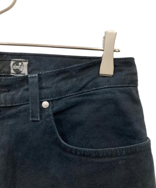 LEVI'S SILVERTAB（リーバイス）LEVI'S silvertab (リーバイス) LOOSEブラックデニムパンツ ブラック サイズ:30の古着・服飾アイテム