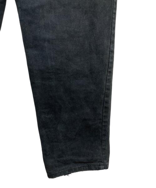 LEVI'S SILVERTAB（リーバイス）LEVI'S silvertab (リーバイス) LOOSEブラックデニムパンツ ブラック サイズ:30の古着・服飾アイテム