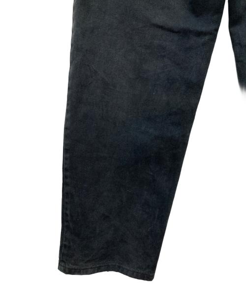 LEVI'S SILVERTAB（リーバイス）LEVI'S silvertab (リーバイス) LOOSEブラックデニムパンツ ブラック サイズ:30の古着・服飾アイテム