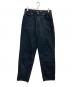 LEVI'S silvertab（リーバイス）の古着「LOOSEブラックデニムパンツ」｜ブラック