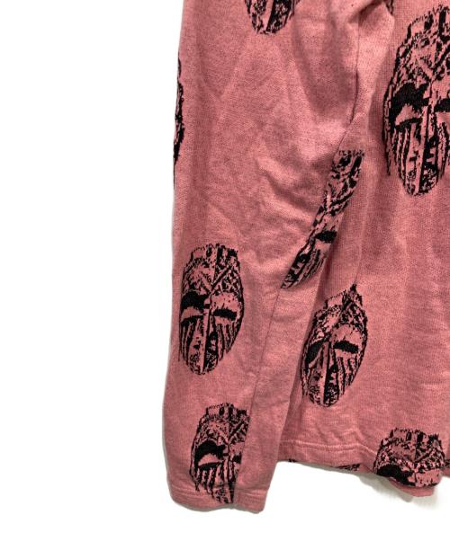stussy（ステューシー）stussy (ステューシー) MASK LONG SLEEVE POLO ピンク サイズ:3の古着・服飾アイテム
