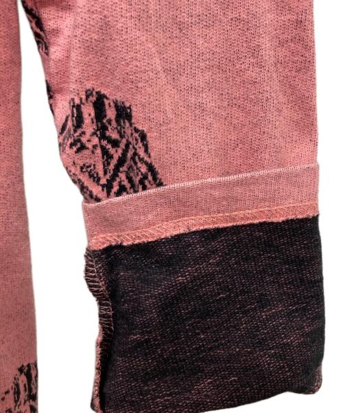 stussy（ステューシー）stussy (ステューシー) MASK LONG SLEEVE POLO ピンク サイズ:3の古着・服飾アイテム