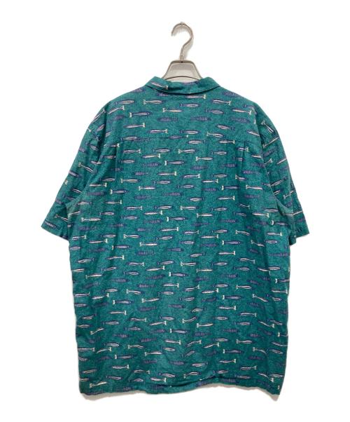 L.L.Bean（エルエルビーン）L.L.Bean (エルエルビーン) オープンカラーシャツ グリーン サイズ:XLの古着・服飾アイテム