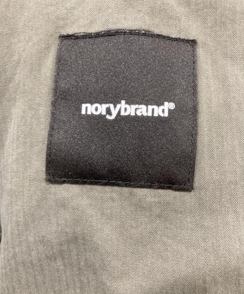 norybrand（ノーリーブランド）norybrand (ノーリーブランド) カーブフィットパンツ カーキ サイズ:Mの古着・服飾アイテム