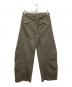 norybrand (ノーリーブランド) カーブフィットパンツ カーキ サイズ:M：8000円