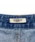 中古・古着 ronron (ロンロン) PATCH ROLL UP DENIM PANTS WHITE DOT インディゴ サイズ:M：5000円