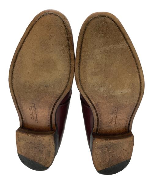 Ducker & Son（ダッカー・アンド・サン）Ducker & Son (ダッカー・アンド・サン) モンクストラップシューズ ボルドー サイズ:6 1/2の古着・服飾アイテム