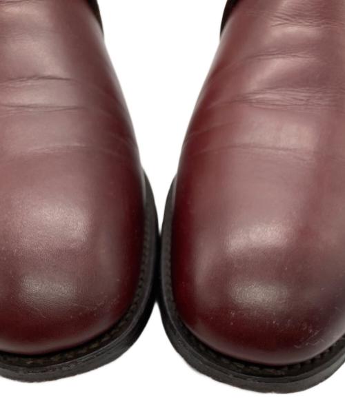 Ducker & Son（ダッカー・アンド・サン）Ducker & Son (ダッカー・アンド・サン) モンクストラップシューズ ボルドー サイズ:6 1/2の古着・服飾アイテム