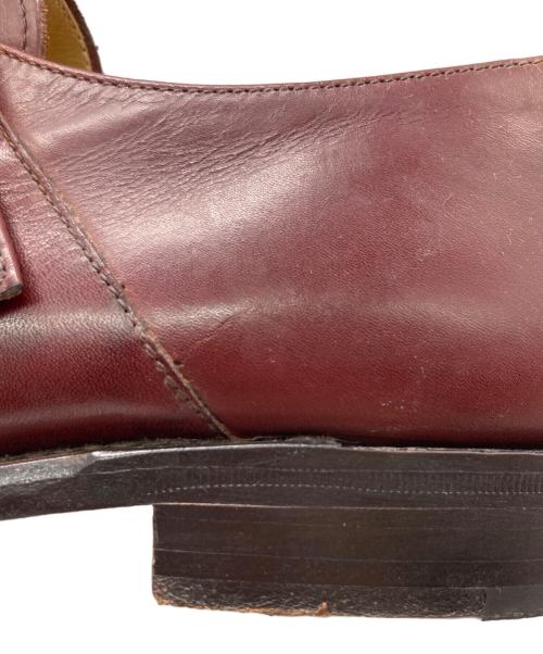 Ducker & Son（ダッカー・アンド・サン）Ducker & Son (ダッカー・アンド・サン) モンクストラップシューズ ボルドー サイズ:6 1/2の古着・服飾アイテム