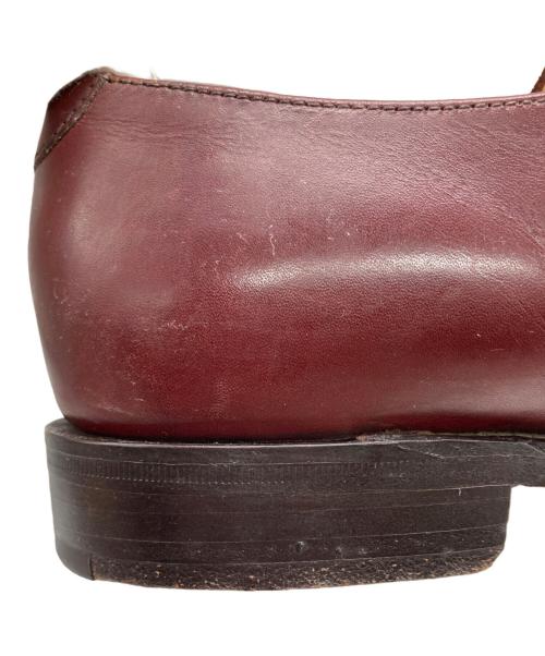 Ducker & Son（ダッカー・アンド・サン）Ducker & Son (ダッカー・アンド・サン) モンクストラップシューズ ボルドー サイズ:6 1/2の古着・服飾アイテム
