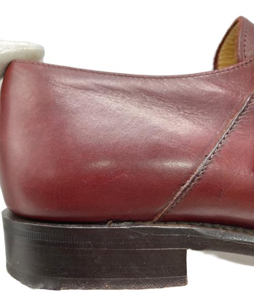 Ducker & Son（ダッカー・アンド・サン）Ducker & Son (ダッカー・アンド・サン) モンクストラップシューズ ボルドー サイズ:6 1/2の古着・服飾アイテム