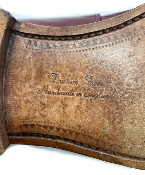 Ducker & Son（ダッカー・アンド・サン）Ducker & Son (ダッカー・アンド・サン) モンクストラップシューズ ボルドー サイズ:6 1/2の古着・服飾アイテム