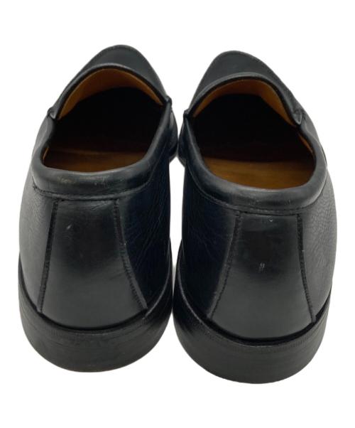 Nettleton（ネットルトン）Nettleton (ネットルトン) ヴァンプローファー ブラック サイズ:9の古着・服飾アイテム