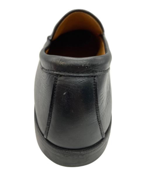 Nettleton（ネットルトン）Nettleton (ネットルトン) ヴァンプローファー ブラック サイズ:9の古着・服飾アイテム