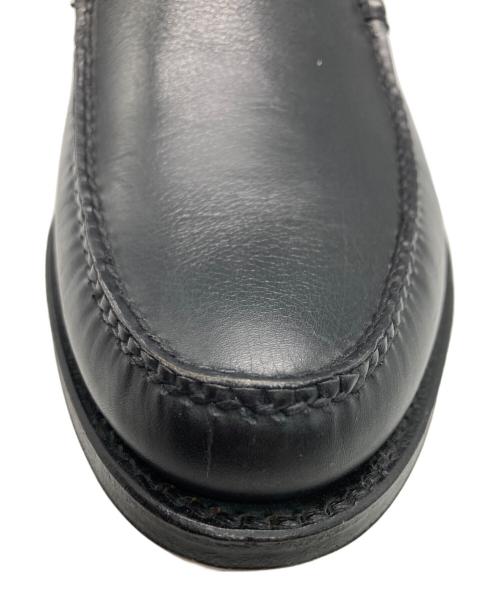 Nettleton（ネットルトン）Nettleton (ネットルトン) ヴァンプローファー ブラック サイズ:9の古着・服飾アイテム