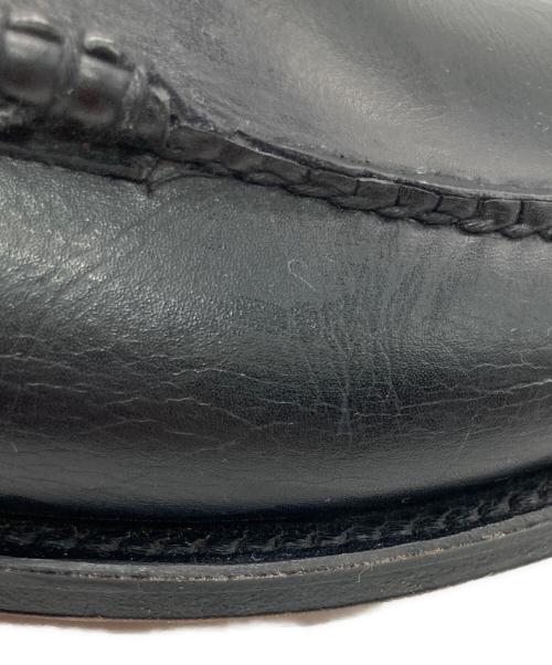 Nettleton（ネットルトン）Nettleton (ネットルトン) ヴァンプローファー ブラック サイズ:9の古着・服飾アイテム