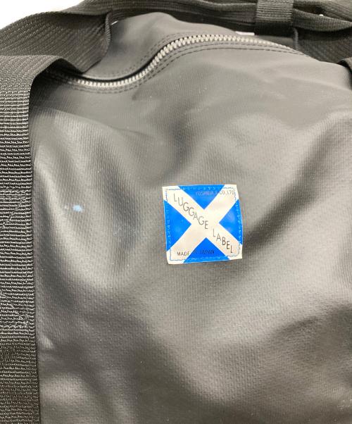 LUGGAGE LABEL（ラゲッジ レーベル）LUGGAGE LABEL (ラゲッジ レーベル) ボストンバッグ ブラックの古着・服飾アイテム