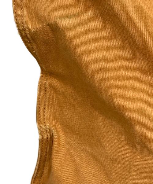IL BISONTE（イル ビゾンテ）IL BISONTE (イル ビゾンテ) レザーキャンバス キャンディバッグ ブラウンの古着・服飾アイテム