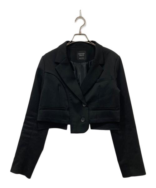 UNITED TOKYO（ユナイテッドトーキョー）UNITED TOKYO (ユナイテッドトーキョー) テーラードジャケット ブラック サイズ:FREEの古着・服飾アイテム