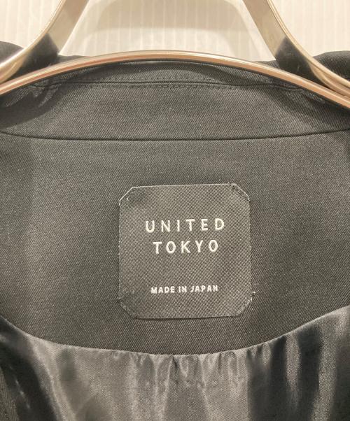 UNITED TOKYO（ユナイテッドトーキョー）UNITED TOKYO (ユナイテッドトーキョー) テーラードジャケット ブラック サイズ:FREEの古着・服飾アイテム