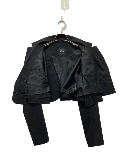 UNITED TOKYO（ユナイテッドトーキョー）UNITED TOKYO (ユナイテッドトーキョー) テーラードジャケット ブラック サイズ:FREEの古着・服飾アイテム