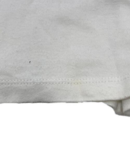 Christian Dior（クリスチャン ディオール）Christian Dior (クリスチャン ディオール) Vネック半袖Tシャツ デニムロゴT ホワイト サイズ:40の古着・服飾アイテム