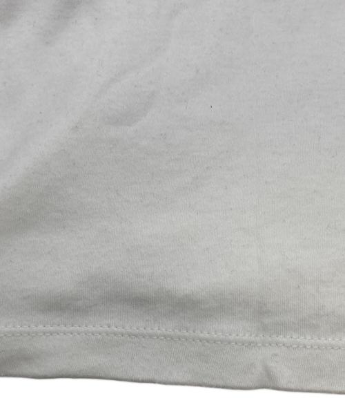 Christian Dior（クリスチャン ディオール）Christian Dior (クリスチャン ディオール) Vネック半袖Tシャツ デニムロゴT ホワイト サイズ:40の古着・服飾アイテム