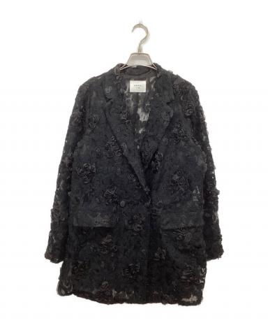 中古・古着通販】Ameri (アメリ) FLOWER MIX LACE SHEER JACKET