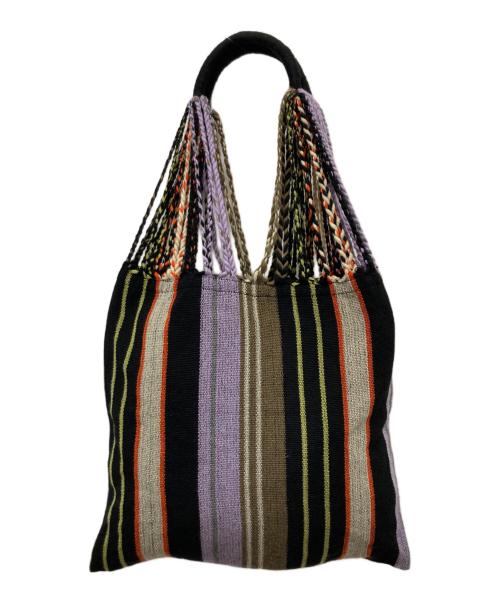 MARNI（マルニ）MARNI (マルニ) フラワーカフェ トートバッグ ブラックの古着・服飾アイテム