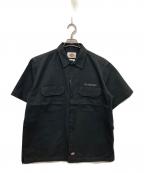 ATMOS×Dickiesアトモス×ディッキーズ）の古着「Utility WORK SS SHIRT」｜ブラック