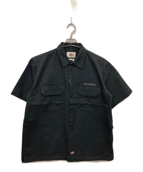 ATMOS（アトモス）ATMOS (アトモス) Dickies (ディッキーズ) Utility WORK SS SHIRT ブラック サイズ:Lの古着・服飾アイテム
