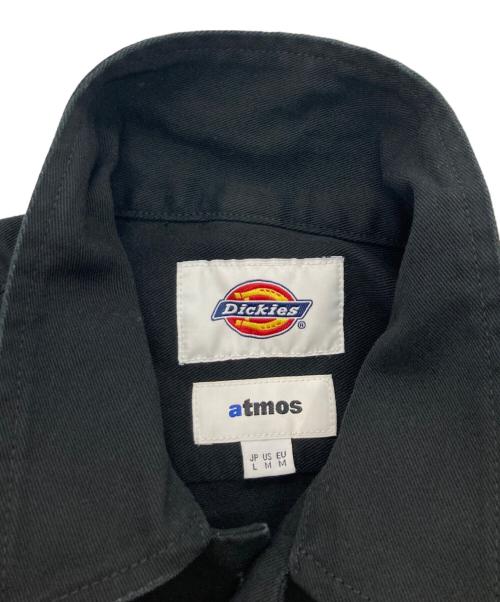 ATMOS（アトモス）ATMOS (アトモス) Dickies (ディッキーズ) Utility WORK SS SHIRT ブラック サイズ:Lの古着・服飾アイテム