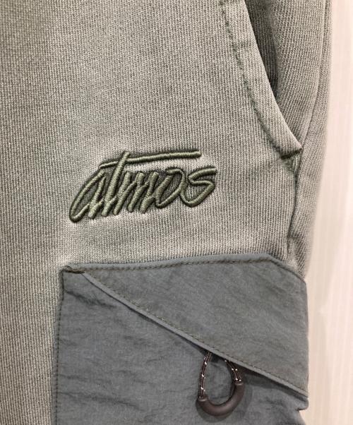 ATMOS（アトモス）ATMOS (アトモス) Pigment Sweatpants グリーン サイズ:Lの古着・服飾アイテム