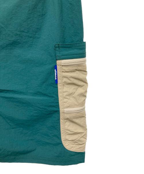 ATMOS（アトモス）atmos (アトモス) Nylon Fishing Short グリーン サイズ:Lの古着・服飾アイテム