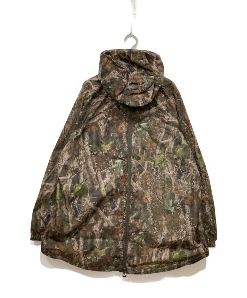 ATMOS（アトモス）ATMOS (アトモス) Front Pocket Ripstop Anorak Hoodie カーキ サイズ:Lの古着・服飾アイテム