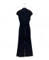Mame Kurogouchi (マメクロゴウチ) Viscose Hemp Sleeveless Jump Suit ネイビー サイズ:2：14000円