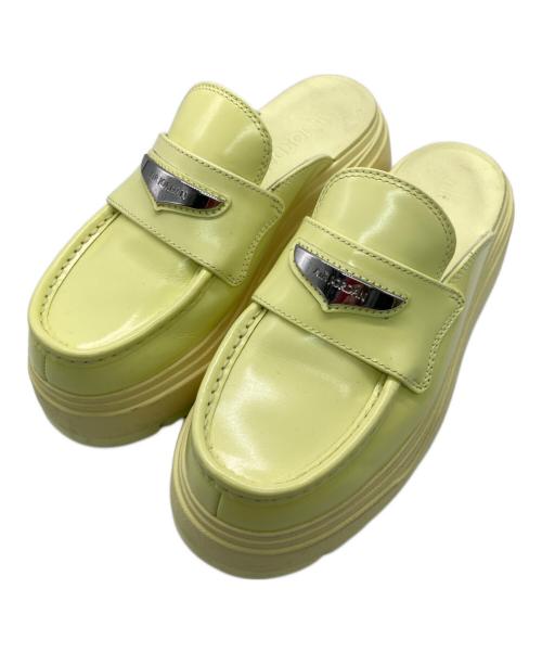 NIKE（ナイキ）NIKE (ナイキ) AIR JORDAN MULE イエロー サイズ:23ｃｍの古着・服飾アイテム