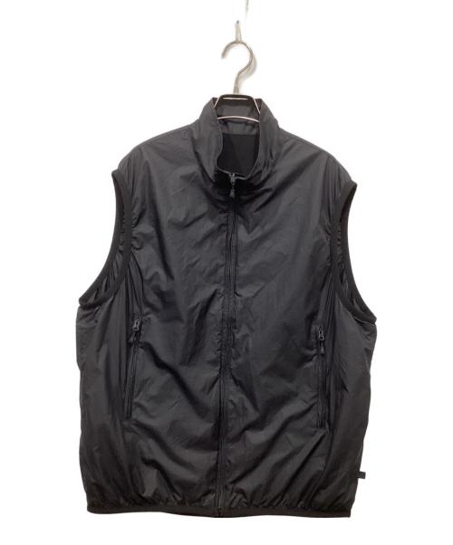 DAIWA PIER39（ダイワ ピア39）DAIWA PIER39 (ダイワ ピア39) TECH REVERSIBLE WIND SHIELD VEST ブラック サイズ:Mの古着・服飾アイテム
