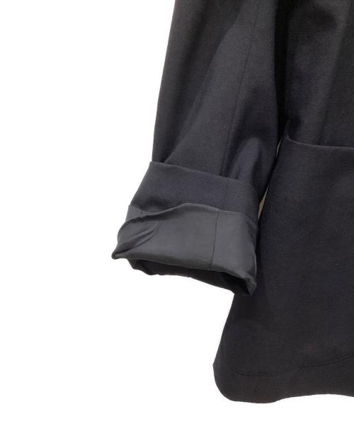 UNITED ARROWS（ユナイテッドアローズ）UNITED ARROWS (ユナイテッドアローズ) ウールトロピカル ダブルブレストジャケット ブラック サイズ:46の古着・服飾アイテム