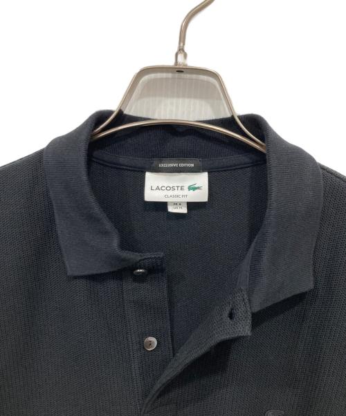 LACOSTE（ラコステ）LACOSTE (ラコステ) ポロシャツ ブラック サイズ:Mの古着・服飾アイテム