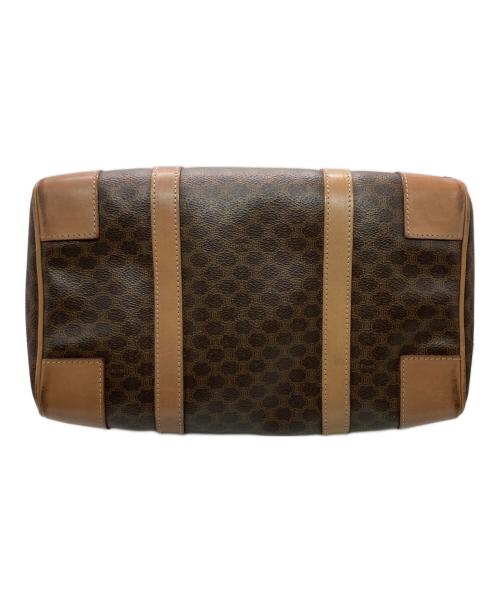 CELINE（セリーヌ）CELINE (セリーヌ) マカダムミニボストンバッグ ブラウンの古着・服飾アイテム