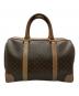 CELINE (セリーヌ) マカダムミニボストンバッグ ブラウン：20000円