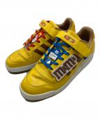 adidas×m&m'sアディダス×エムアンドエムズ）の古着「Forum Low/フォーラム ロー」｜イエロー×ブラウン