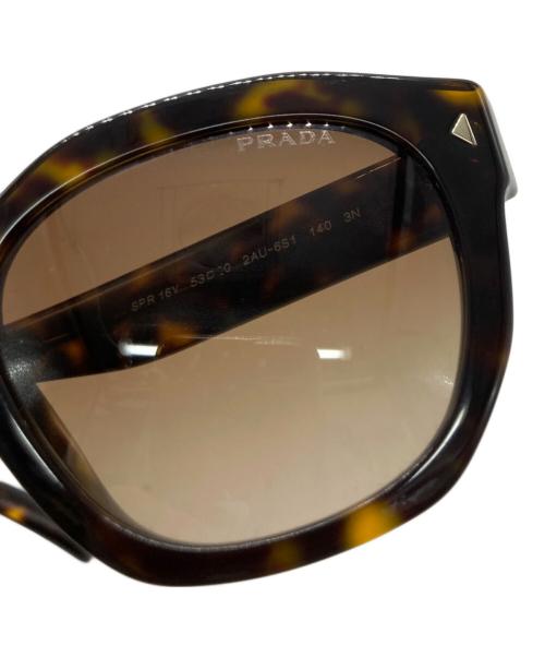 PRADA（プラダ）PRADA (プラダ) サングラス ブラウン サイズ:53□20の古着・服飾アイテム