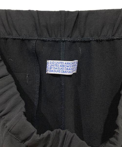 D.O UNITED ARROWS BY DAISUKE OBANA（ディーオーユナイテッドアローズバイダイスケオバナ）D.O UNITED ARROWS BY DAISUKE OBANA (ディーオーユナイテッドアローズバイダイスケオバナ) WIDE STRT PANTS ブラック サイズ:Lの古着・服飾アイテム