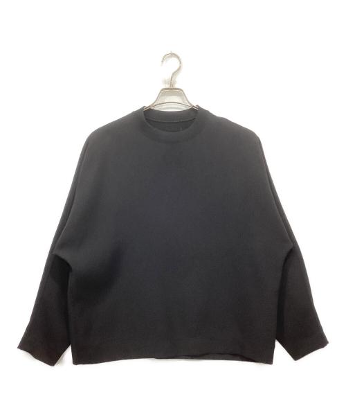 D.O UNITED ARROWS（ディーオー ユナイテッドアローズ）D.O UNITED ARROWS (ディーオー ユナイテッドアローズ) DOLMAN L/SL CREW ブラック サイズ:Mの古着・服飾アイテム